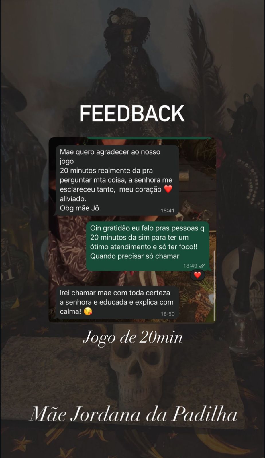 Depoimento Cliente Quimbanda 6